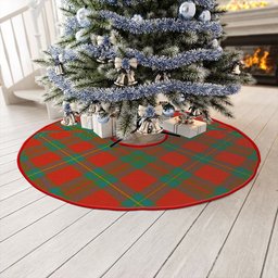ScotsTee Shop Scottish Cruikshank Ancient Clan Crest Tartan Christmas Tree Skirt