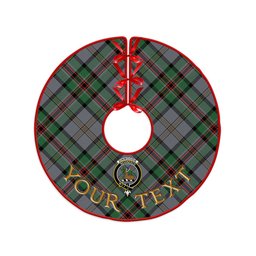 ScotsTee Shop Scottish Dinwoodie Ancient Clan Crest Tartan Christmas Tree Skirt