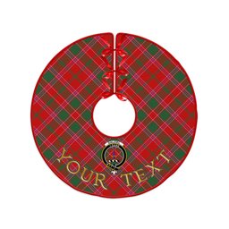 ScotsTee Shop Scottish Dalziel Modern Clan Crest Tartan Christmas Tree Skirt