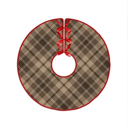 ScotsTee Shop Scottish Craig (Craigie) Weathered Clan Crest Tartan Christmas Tree Skirt