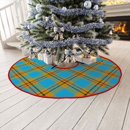 ScotsTee Shop Scottish Carlisle (Carlill) Ancient Clan Crest Tartan Christmas Tree Skirt