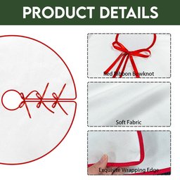 ScotsTee Shop Scottish Cruikshank Modern Clan Crest Tartan Christmas Tree Skirt