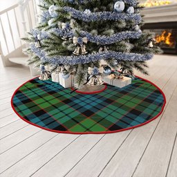 ScotsTee Shop Scottish Fletcher Family Ancient Clan Crest Tartan Christmas Tree Skirt