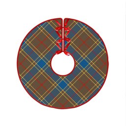 ScotsTee Shop Scottish Balfour Ancient Clan Crest Tartan Christmas Tree Skirt