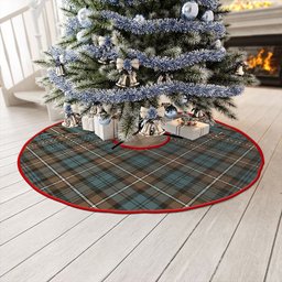 ScotsTee Shop Scottish Forbes Weathered Clan Crest Tartan Christmas Tree Skirt