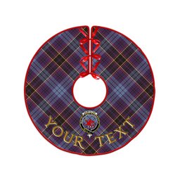 ScotsTee Shop Scottish Dempster Weathered Clan Crest Tartan Christmas Tree Skirt