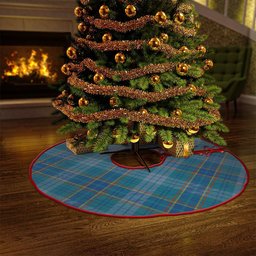 ScotsTee Shop Scottish Dempster Ancient Clan Crest Tartan Christmas Tree Skirt