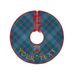 ScotsTee Shop Scottish Dempster Ancient Clan Crest Tartan Christmas Tree Skirt