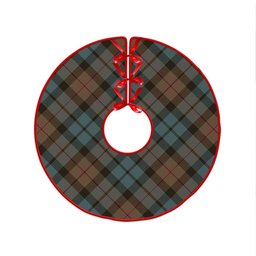 ScotsTee Shop Scottish Dundas Weathered Clan Crest Tartan Christmas Tree Skirt