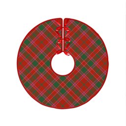 ScotsTee Shop Scottish Dalziel Ancient Clan Crest Tartan Christmas Tree Skirt