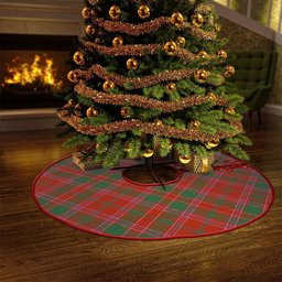 ScotsTee Shop Scottish Dalziel Ancient Clan Crest Tartan Christmas Tree Skirt