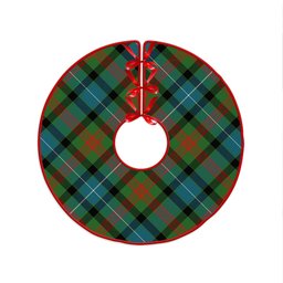ScotsTee Shop Scottish Curry (Currie) Ancient Clan Crest Tartan Christmas Tree Skirt