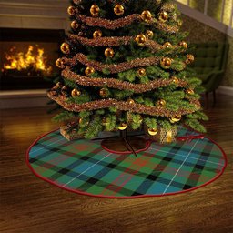 ScotsTee Shop Scottish Curry (Currie) Ancient Clan Crest Tartan Christmas Tree Skirt