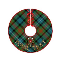 ScotsTee Shop Scottish Curry (Currie) Ancient Clan Crest Tartan Christmas Tree Skirt