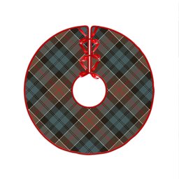 ScotsTee Shop Scottish Colquhoun Weathered Clan Crest Tartan Christmas Tree Skirt