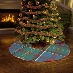 ScotsTee Shop Scottish Colville District Clan Crest Tartan Christmas Tree Skirt