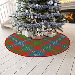 ScotsTee Shop Scottish Forrester Ancient Clan Crest Tartan Christmas Tree Skirt