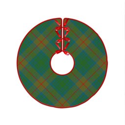 ScotsTee Shop Scottish Cranston Ancient Clan Crest Tartan Christmas Tree Skirt