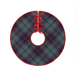 ScotsTee Shop Scottish Keith (Austin) Weathered Clan Crest Tartan Christmas Tree Skirt