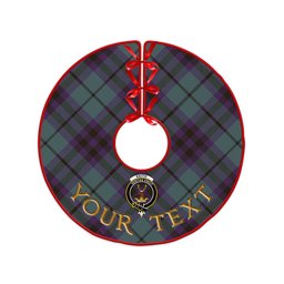 ScotsTee Shop Scottish Keith (Austin) Weathered Clan Crest Tartan Christmas Tree Skirt
