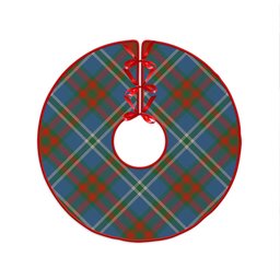 ScotsTee Shop Scottish Cathcart Ancient Clan Crest Tartan Christmas Tree Skirt