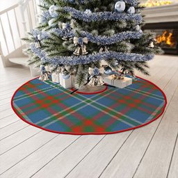 ScotsTee Shop Scottish Cathcart Ancient Clan Crest Tartan Christmas Tree Skirt