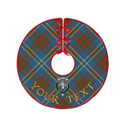 ScotsTee Shop Scottish Cathcart Ancient Clan Crest Tartan Christmas Tree Skirt