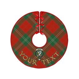 ScotsTee Shop Scottish Lennox Ancient Clan Crest Tartan Christmas Tree Skirt