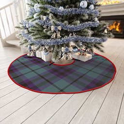 ScotsTee Shop Scottish Keith (Marshall) Weathered Clan Crest Tartan Christmas Tree Skirt