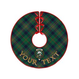 ScotsTee Shop Scottish Kennedy Modern Clan Crest Tartan Christmas Tree Skirt