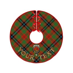 ScotsTee Shop Scottish Fulton 1999 Ancient Clan Crest Tartan Christmas Tree Skirt