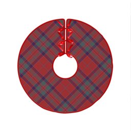 ScotsTee Shop Scottish MacGillivray Weathered Clan Crest Tartan Christmas Tree Skirt
