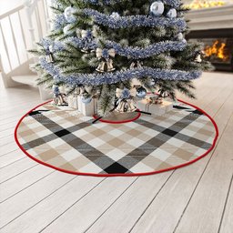 ScotsTee Shop Scottish Hogg Weathered Clan Crest Tartan Christmas Tree Skirt
