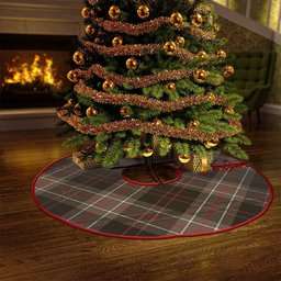 ScotsTee Shop Scottish MacDiarmid Weathered Clan Crest Tartan Christmas Tree Skirt