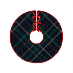 ScotsTee Shop Scottish Hope Vere Modern Clan Crest Tartan Christmas Tree Skirt