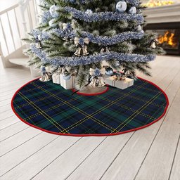 ScotsTee Shop Scottish Hope Vere Modern Clan Crest Tartan Christmas Tree Skirt