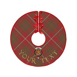 ScotsTee Shop Scottish Hay Weathered Clan Crest Tartan Christmas Tree Skirt