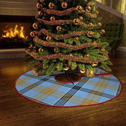 ScotsTee Shop Scottish Laing (Lang) Ancient Clan Crest Tartan Christmas Tree Skirt