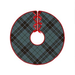 ScotsTee Shop Scottish Innes (Georgina) Weathered Clan Crest Tartan Christmas Tree Skirt