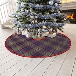 ScotsTee Shop Scottish Gillies Weathered Clan Crest Tartan Christmas Tree Skirt