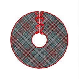ScotsTee Shop Scottish Gayre Weathered Clan Crest Tartan Christmas Tree Skirt