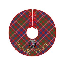 ScotsTee Shop Scottish MacColl (MacCall) Modern Clan Crest Tartan Christmas Tree Skirt