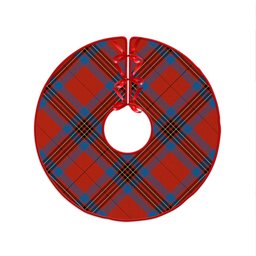 ScotsTee Shop Scottish Leslie Ancient Clan Crest Tartan Christmas Tree Skirt