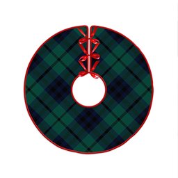 ScotsTee Shop Scottish Keith (Austin) Modern Clan Crest Tartan Christmas Tree Skirt