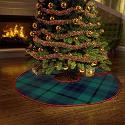 ScotsTee Shop Scottish Keith (Austin) Modern Clan Crest Tartan Christmas Tree Skirt