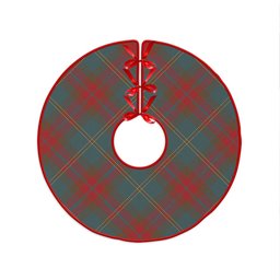 ScotsTee Shop Scottish Harvey Weathered Clan Crest Tartan Christmas Tree Skirt