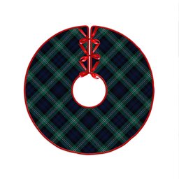 ScotsTee Shop Scottish Lyon (Liall Lyall Lyle) Modern Clan Crest Tartan Christmas Tree Skirt
