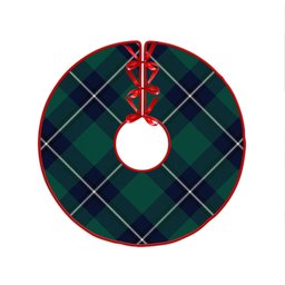 ScotsTee Shop Scottish Irvine Modern Clan Crest Tartan Christmas Tree Skirt