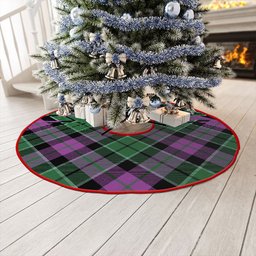 ScotsTee Shop Scottish Lennie Ancient Clan Crest Tartan Christmas Tree Skirt