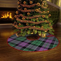 ScotsTee Shop Scottish Lennie Ancient Clan Crest Tartan Christmas Tree Skirt